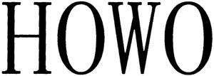 HOWO - לוגו סימן מסחר רשום