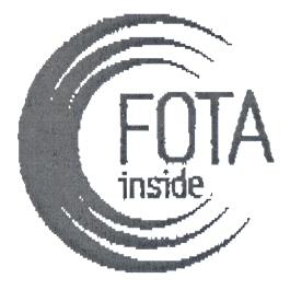 FOTA inside - לוגו סימן מסחר