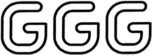 GGG - לוגו סימן מסחר רשום