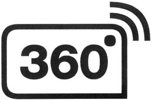 360° - לוגו סימן מסחר