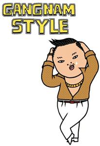 GANGNAM STYLE - לוגו סימן מסחר רשום