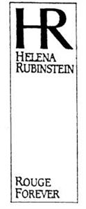ROUGE FOREVER HELENA RUBINSTEIN H R - לוגו סימן מסחר