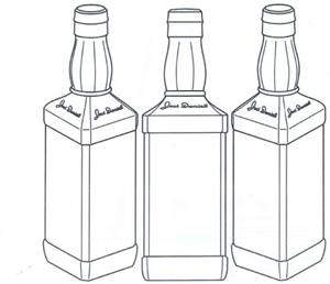 Jack Daniel's - לוגו סימן מסחר רשום