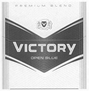 VICTORY OPEN BLUE - לוגו סימן מסחר