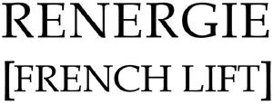 RENERGIE FRENCH LIFT - לוגו סימן מסחר