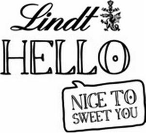 Lindt HELLO NICE TO SWEET YOU - לוגו סימן מסחר רשום