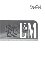 FineCut TOBACCO LM L&M A PHILIP MORRIS INTERNATIONAL BRAND - לוגו סימן מסחר