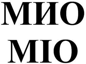 MIO - לוגו סימן מסחר