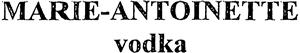 MARIE-ANTOINETTE vodka - לוגו סימן מסחר