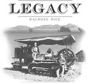 LEGACY CALROSE RICE - לוגו סימן מסחר