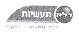 דלק תעשיות דלק שמנים - דלקול - לוגו סימן מסחר