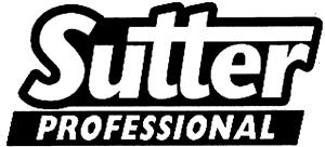 Sutter PROFESSIONAL - לוגו סימן מסחר רשום