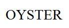 OYSTER - לוגו סימן מסחר