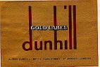 DUNHILL  GOLD LABEL - לוגו סימן מסחר