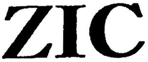 ZIC - לוגו סימן מסחר רשום