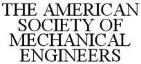 THE AMERICAN SOCIETY OF MECHANICAL ENGINEERS - לוגו סימן מסחר רשום