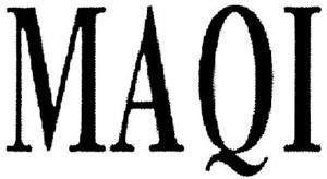 MAQI - לוגו סימן מסחר רשום