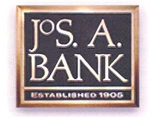 JoS. A. BANK ESTABLISHED 1905 - לוגו סימן מסחר