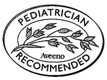AVEENO PEDIATRICIAN RECOMMENDED - לוגו סימן מסחר