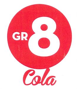 GR 8 Cola - לוגו סימן מסחר