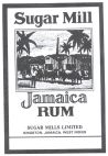 SUGAR MILL  JAMAICA RUM - לוגו סימן מסחר
