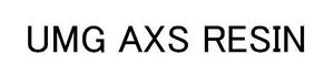 UMG AXS RESIN - לוגו סימן מסחר רשום