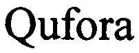 Qufora - לוגו סימן מסחר
