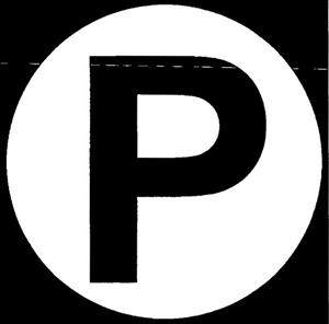 P - לוגו סימן מסחר רשום