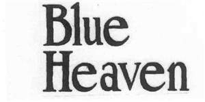 BLUE HEAVEN - לוגו סימן מסחר רשום