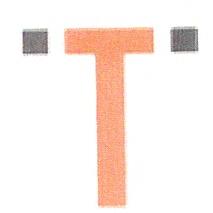 T - לוגו סימן מסחר