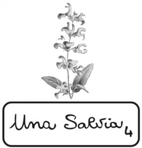Una Salvia 4 - לוגו סימן מסחר
