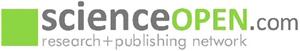 scienceopen.com research + publishing network - לוגו סימן מסחר