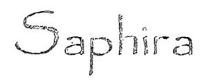 Saphira - לוגו סימן מסחר