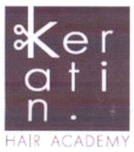 Keratin. HAIR ACADEMY - לוגו סימן מסחר