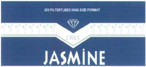 JASMINE CAGS 200 FILTERTUBES KING SIZE FORMAT - לוגו סימן מסחר