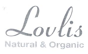 lovlis Natural & Organic - לוגו סימן מסחר