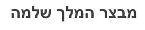 מבצר המלך שלמה - לוגו סימן מסחר