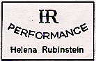 HR PERFORMANCE HELENA RUBINSTEIN - לוגו סימן מסחר