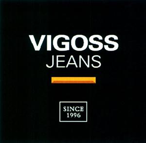 VIGOSS JEANS SINCE 1996 - לוגו סימן מסחר