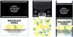 RIGA BLACK VODKA Citrus Fresh - לוגו סימן מסחר רשום