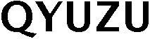 QYUZU - לוגו סימן מסחר
