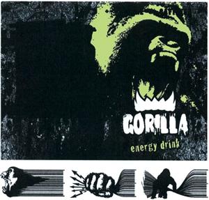 GORILLA energy drink - לוגו סימן מסחר