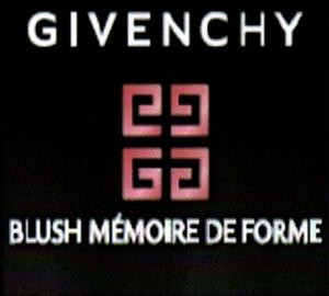 GIVENCHY BLUSH MÉMOIRE DE FORME - לוגו סימן מסחר