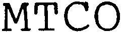 MTCO - לוגו סימן מסחר רשום
