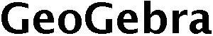 GeoGebra - לוגו סימן מסחר רשום