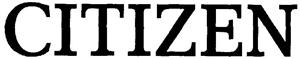 CITIZEN - לוגו סימן מסחר רשום