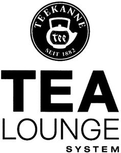 TEEKANNE SEIT 1882  tee TEA LOUNGE SYSTEM - לוגו סימן מסחר