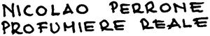NICOLAO PERRONE PROFUMIERE REALE - לוגו סימן מסחר