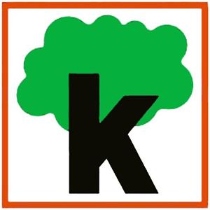 k - לוגו סימן מסחר רשום