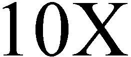10X - לוגו סימן מסחר